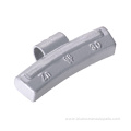 die casting self balancing zinc wheel weights clip